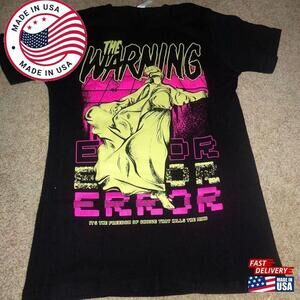 The Warning Band Shirt Tour   Unisex T-Shirt